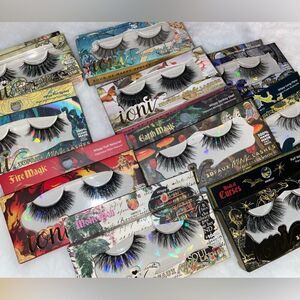 Assorted Lot Of New Ioni 3D Faux Mink Lashes Wispy Dramatic Lot Of 10